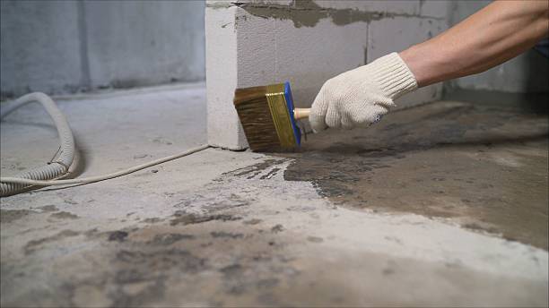 Crawl space vapor barrier installation in Huntly, VA